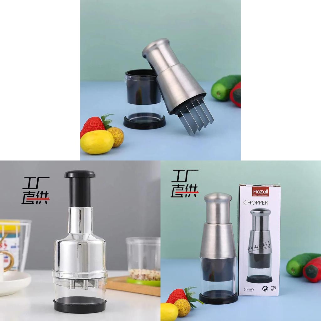 Modern Stainless Steel Garlic Crusher With Multifunction Features For Home Chefs And Gifts