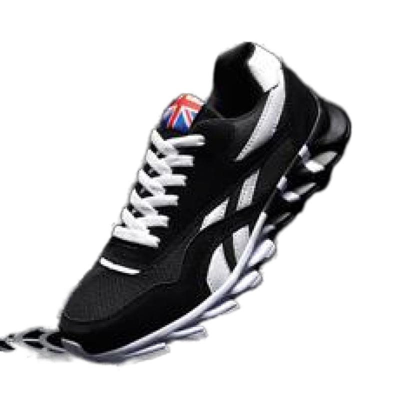 2025 Jesień Styl Koreański Lekkie Oddychające Męskie Buty do Biegania z Ostrzem - Modne, Duży Rozmiar, Niski Krój