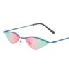 Leaf Shape Sunglasess Women New Trendy Rimless Metal Leg Women's Sun glasses Punk Party Show Female Sunglass