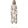 Edition P Series Winter Mulberry Silk Printed Dress