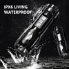 1pc Super Powerful Rechargeable Torch Flood Light IPX6 Waterproof For Outdoor Camping, Fishing, Hunting, Climbing, Adventure