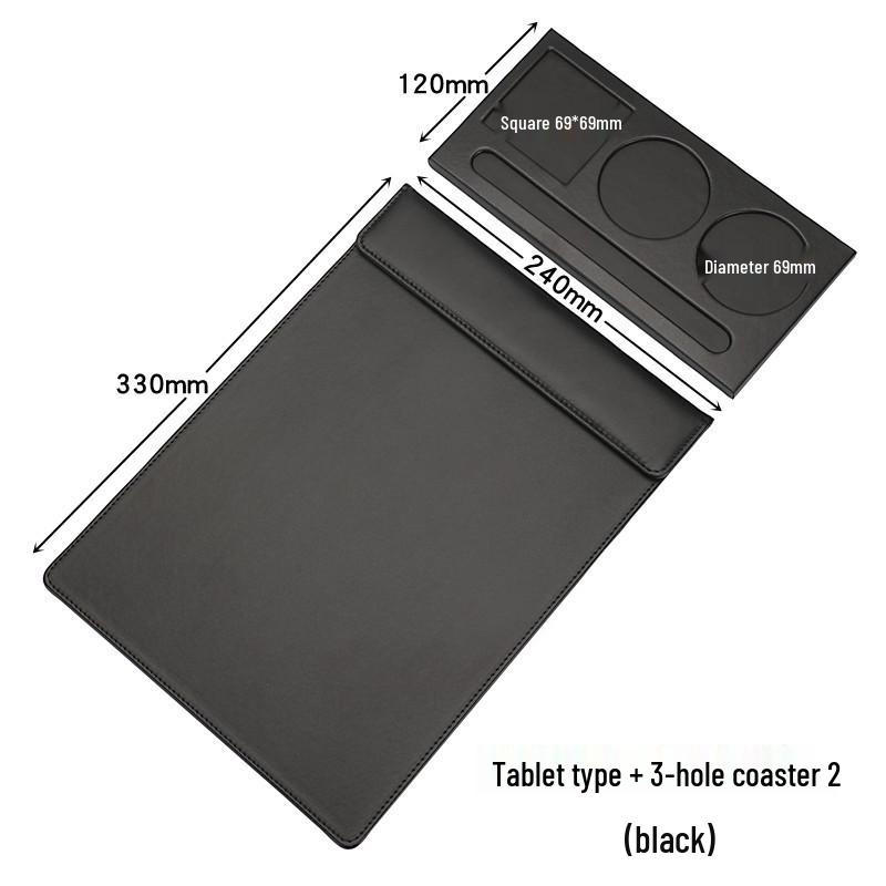 A4 Leather Conference Writing Pad with Magnetic Closure