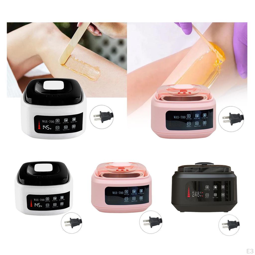 Electric Heater Machine for Women Men Hair Removal Adjustable Temperature