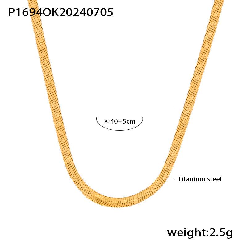Qiong Yao Heart Zircon Clavicle Chain Bracelet - Light Luxury, Simple Women's Set