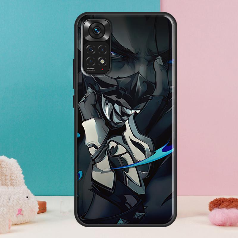 V-Valorant Case For Xiaomi Redmi Note 13 12 Pro 14 11 9 10 9S 10S 11S 12S Redmi 14C 13C 10C 12C Cover