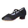 Escarpins Bas Pour Femmes Commerce Extérieur Nouveaux Semelle Souple Couleur Unie Cuir de Tête Lacets Croisés Bottines en Cuir Pour Femmes Talon Bas