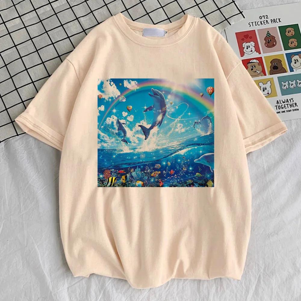 

Frutiger Aero T Shirt Girl Graphic Comfortable Gothic 80s Pastel Breathable T Shirt Graphic Y2k Retro Vintage Women Streetwear S