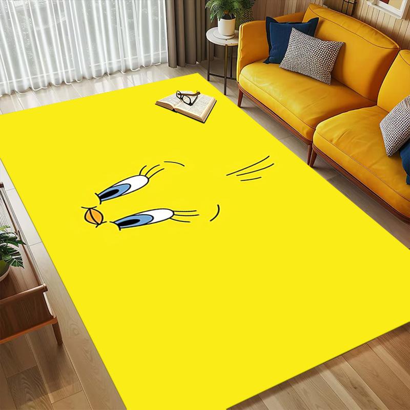 Looney Bird Living Room Nonslip Area Rug Soft Carpet For Bedroom Game Playroom Sofa Office Home Decor Doormat Christmas Gift C929419