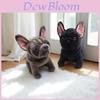 Plush Bulldog Toy With Soft Short Plush For Kids And Adults