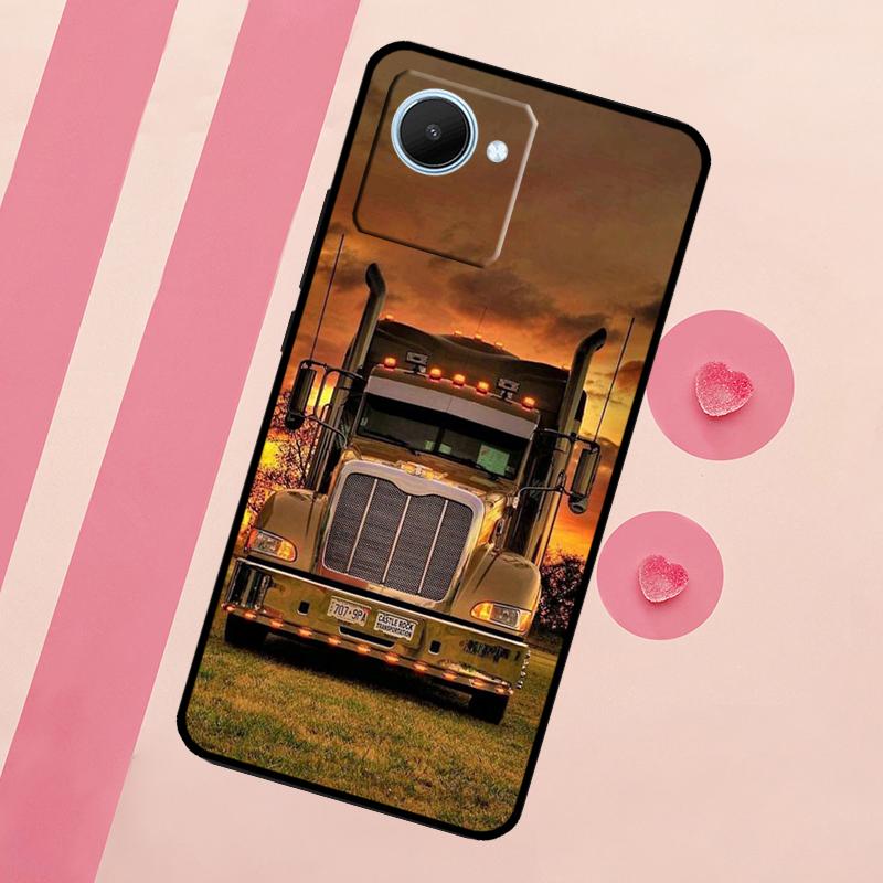 Cool Heavy Truck Car For Realme C71 C55 C53 C67 C75 C61 C33 C63 C51 C65 10 11 12 13 14 15 Pro Plus GT7 Pro Case