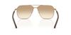 Armani Exchange Zonnebril Mat Beige Bruin Verloop 59mm 61291359 0AX2057S [ARMANI EXCHANGE]