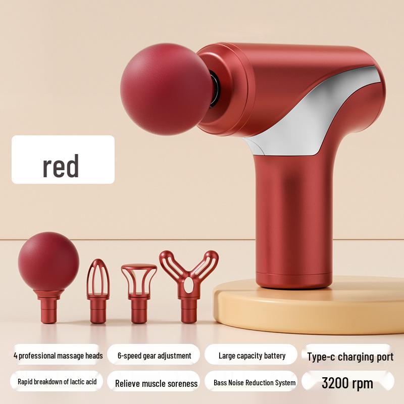 Smart Mini Fascial Muscle Relaxation Massager: Portable Electric Vibration Impact Gun
