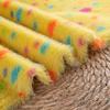 1yard High End Mink Print Plush Fur Fabric Handmade DIY Toy Pillow Background Fabrics for Clothing Pelliccia Finta Tessuto