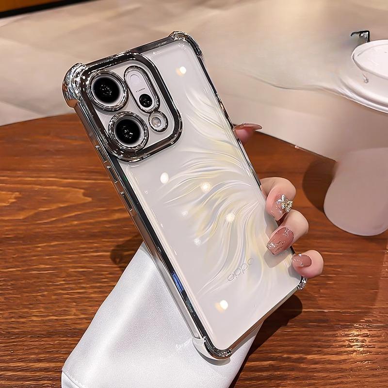 Suitable for Opporeno14pro Mobile Phone Case New Reno13pro Lens Full Inclusive Airbag Four Corner Anti Fall Case