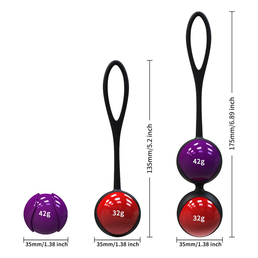 Kegel Balls Vaginal Tighten Exercise Trainer Ben Wa Weight Ball Massager Adults Couples Sex Toys Women Geisha Egg Vagina Balls