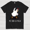 Me Suda La Polla I Don't Give A Damn Cotton Summer Casual Cool Loose T-Shirt