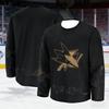 Men's Ice Hockey Jersey with 3D Printed Shark Logo, Breathable and Quick-drying, Passionate Enthusiast Long-sleeved Top Kids