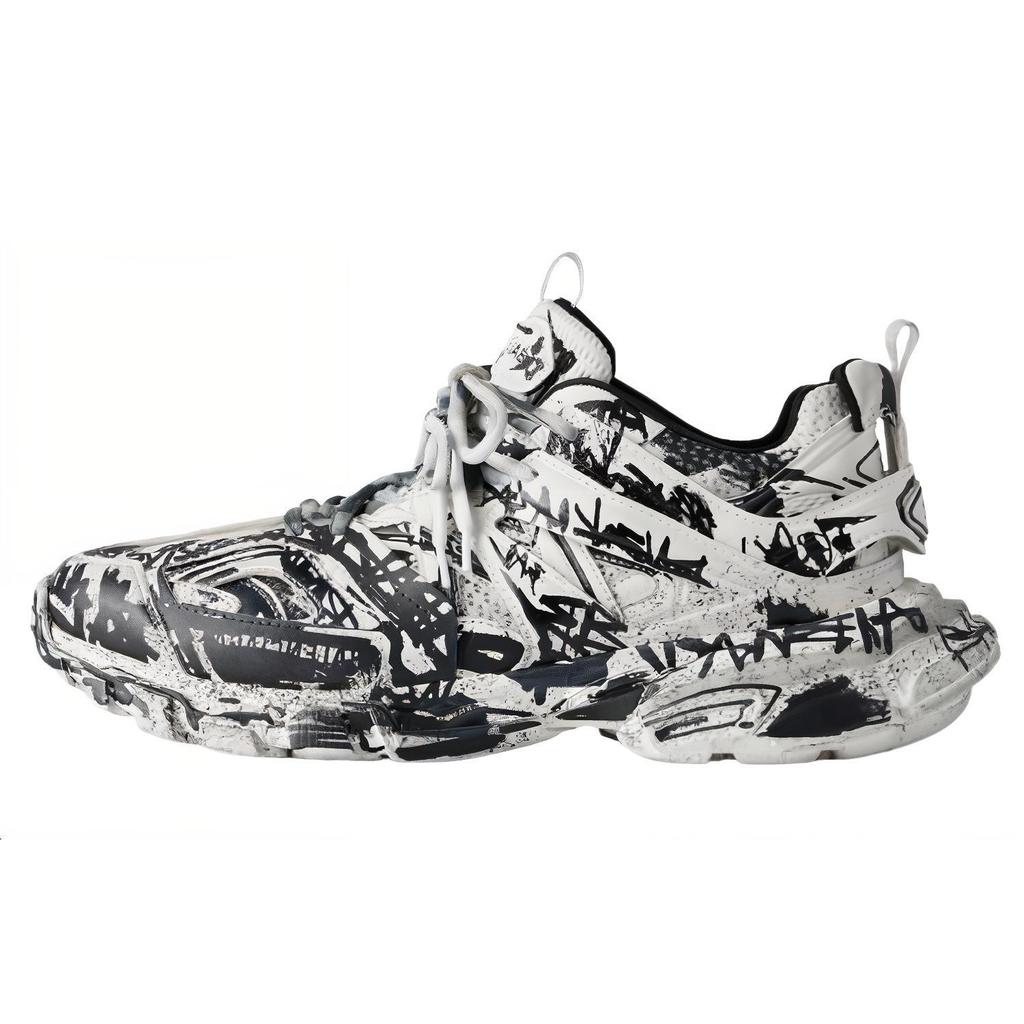Balenciaga Track White Black Graffiti 542023W3RRA9010