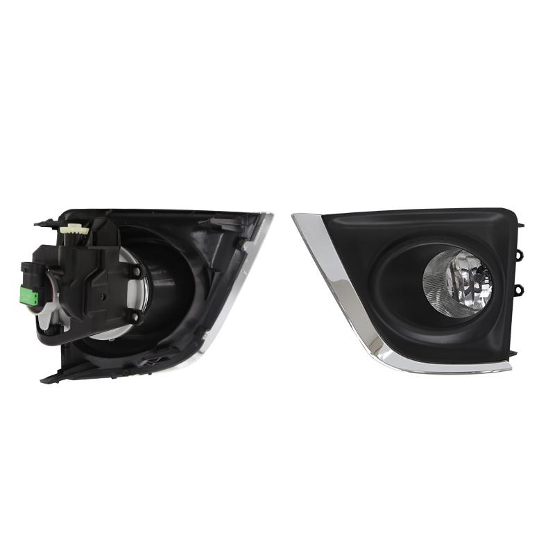 For Toyota Corolla Altis 2014 2015 2016 Fog Lights Lamp LED DRL Daytime Running Assembly Wires Switch Harness Accessories