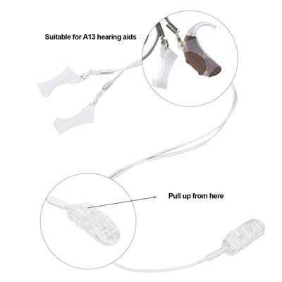 1pc Silicone Loops BTE Hearing Aid Clip Protector for Prevent Hearing Aids Falling Losing for Kids