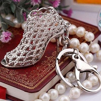 Taklidi Yüksek Topuk Ayakkabı Anahtarlık Anahtarlık Yaratıcı Çanta Süsleme Hediye