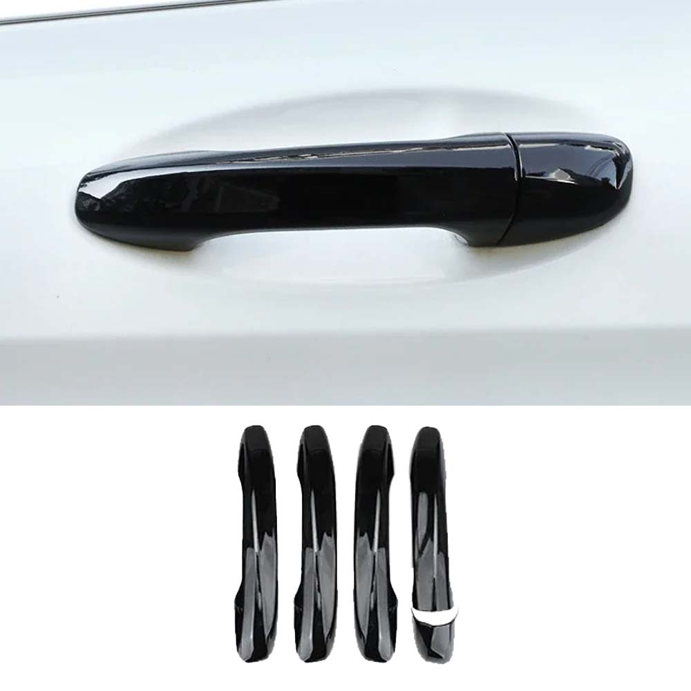 Car Decoration Door Handle Cover For Mercedes Benz C E Class GLC GLB A B GLE GLS CLA GLA 2016- Car Styling Upgrade