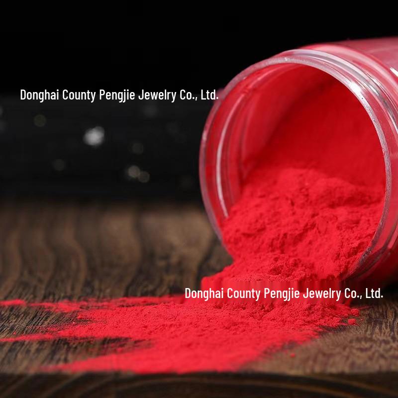 

Имперский красный порошок киновари 99% чистый - Левигированный водой для живописи, Финишный штрих, Счастливый красный мешочек