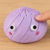3D Printed Twisting Dumpling Toy, Stress Relief Slippery Cartoon Steamed Bun Toy, Articulated Spiral Rotating Dumpling Fidget Toy