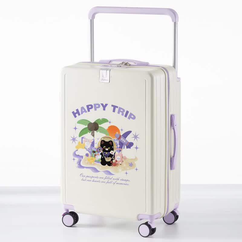 JOURHEY SHI Women s Lightweight ABS Travel Luggage