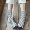 Fashion Cute Winter Warm Knit Cotton Elastic Hosiery Striped Socks