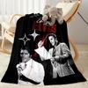 Elvis: Iconic Legend Blanket Warmthful Decor Suitable for Picnics Livingroom Bed Four Seasons Universal Digital Print