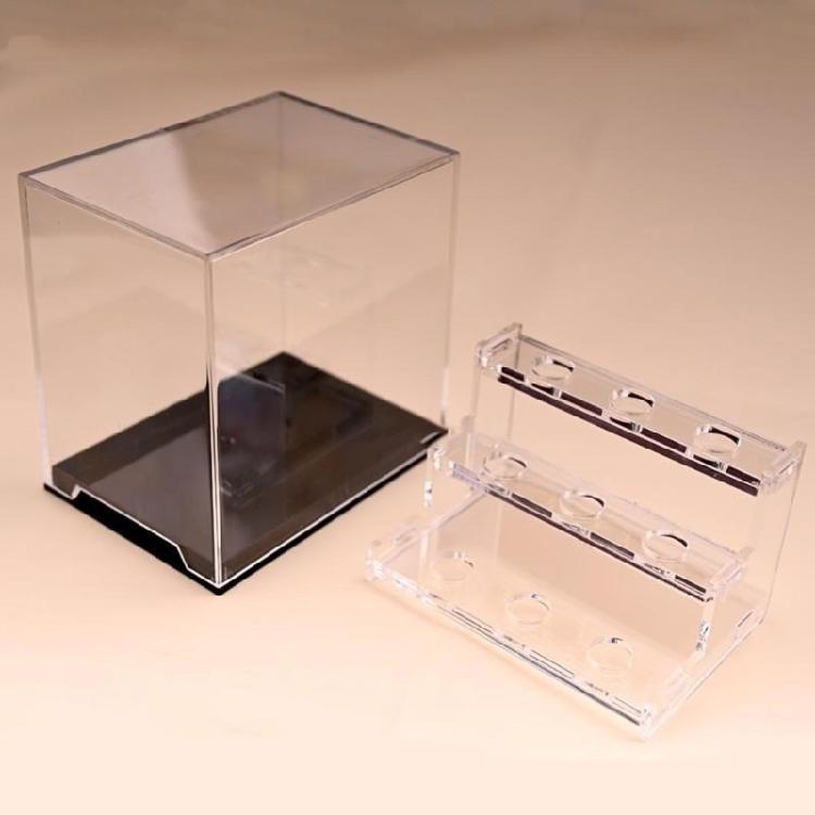 Practical Acrylic Storage Box Sturdy Acrylic Crystal Holder For Safe Display Of Valuable Stones In Various Settings