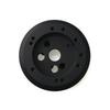 5&6 Hole Steering Wheel Hub Adapter for Chevy GMC Truck 1969-1994, Black