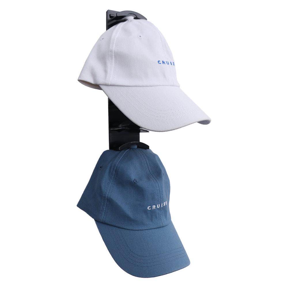 10 Holes Wall Mounted Hat Rack Space Saving Hat Display Stand Household