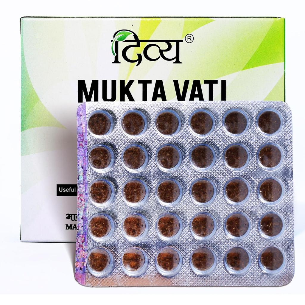 Patanjali Divya Mukta Vati Extra Poderoso - 120 g (120 tabletas)
