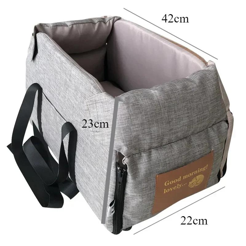 Pet Bag Outdoor Car Dog Travel Bag Protection Belt Breathable Storage Boxs Simple Large Capacity Storage Pocke Easy To Clean