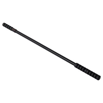 ELECOM Golf Pole with Stretch Lightweight Black Warm-up Menu, Flexible, Full-body Warm-up Exercise, Aluminum, HCG-PSP01BK