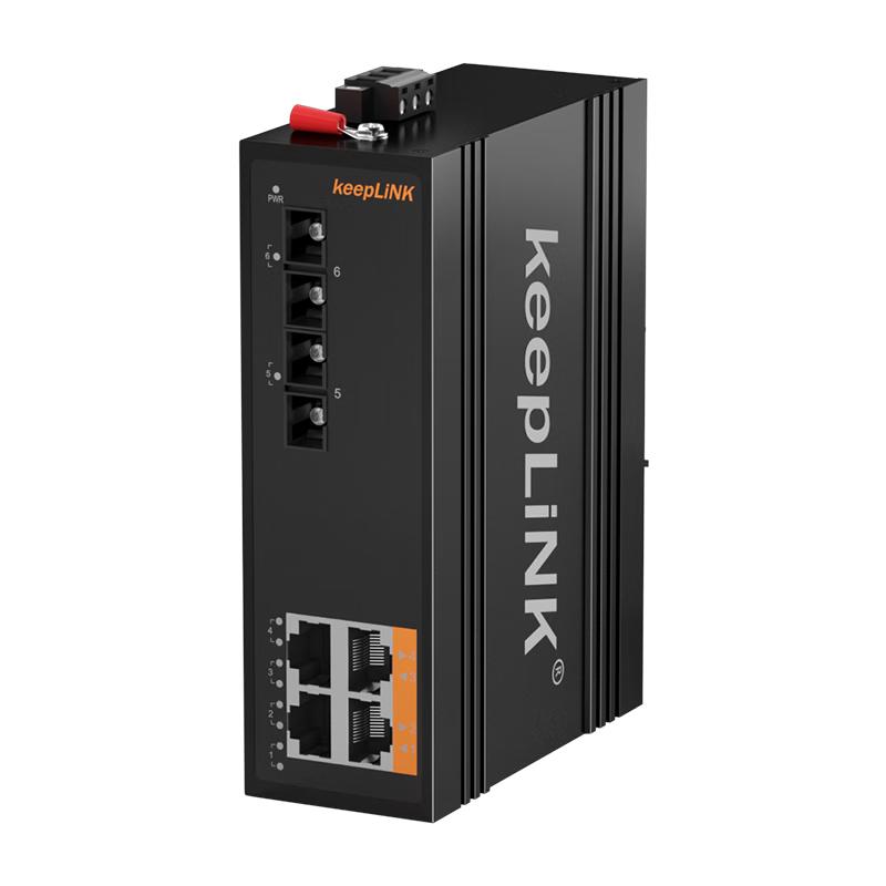 keepLINK KP-9000-45 Industrial Ethernet Switch & Fiber Transceiver