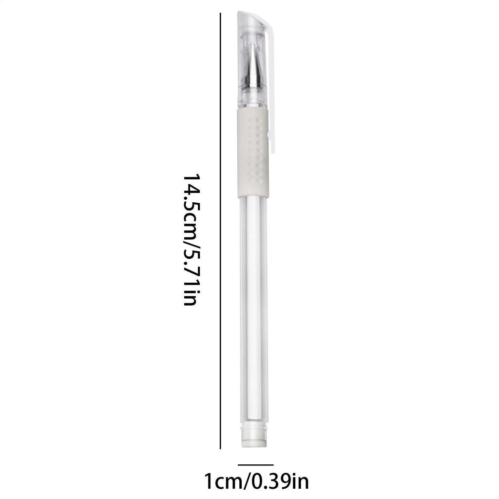 Temporary Markers For Skin Portable Scribe Pen White Scribe Pen Position Mapping Mark Tool Washable Body Art Supply Tool