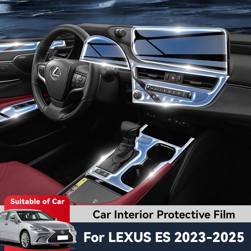 Auto Central Control Screen TPU Navigation Anti Scratch interior Protection Film GPS Navigation For LEXUS ES 2024