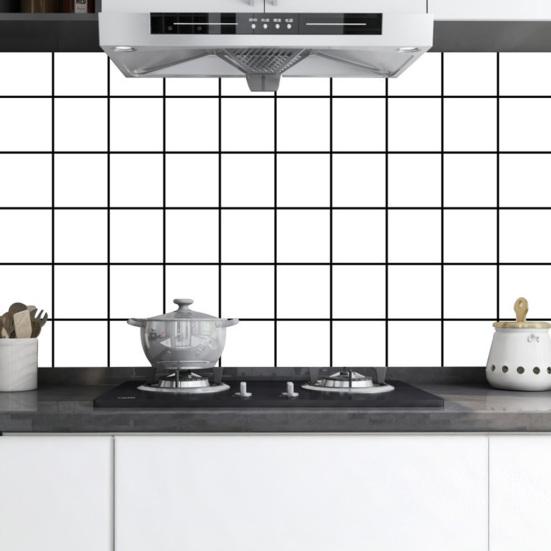 Kitchen Wall Sticker Oil-Proof Adhesive Cabinet Sticker Waterproof Stain-Resistant Fruit