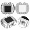 LED Outdoor Lamp Road Lamp Casting Aluminum Solar Power Water Resistant 6 LED Lamp Wireless Outdoor Road Driveway Pathway Light
