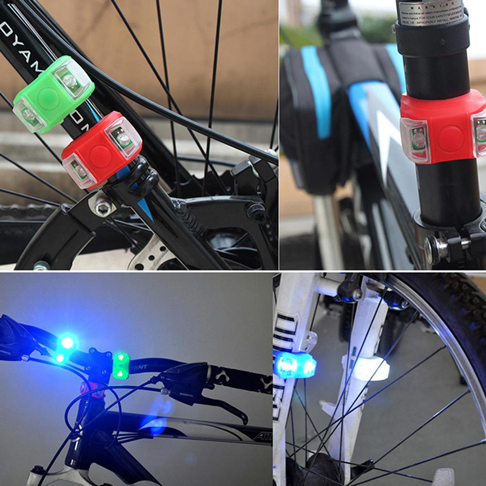 Fahrrad-Frosch-Rücklicht, LED-Silikon-Fahrrad-Rücklicht, wasserdicht, Nacht-Fahrradsicherheit, Mountainbike-Zubehör, Blitz-Warnlicht