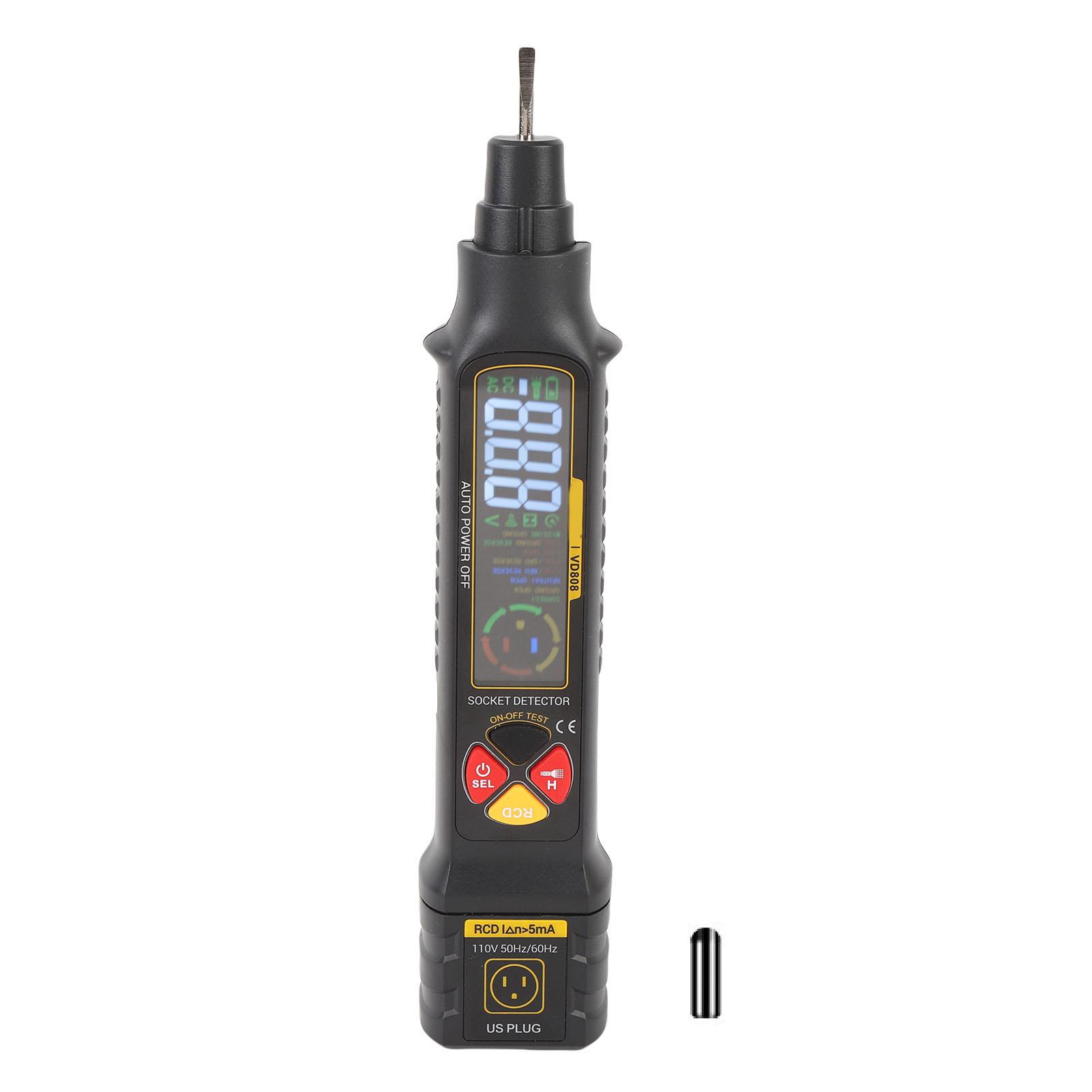 

Voltage Tester Leakage Detection AC DC Voltage Measurement Line Continuity Test Breakpoint Search
