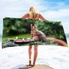 Beach Towel Large Beach Towels Oversized Cool Towel Pool Towel Microfiber Beach Towels Absorbent Lightweight, Soft and Quick Dry