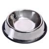 Stainless Steel Dog Bowl Anti-knock Medium and Large Dog Dog Basin Pet Products Non-slip and Drop-resistant Thickened Pet Bowl