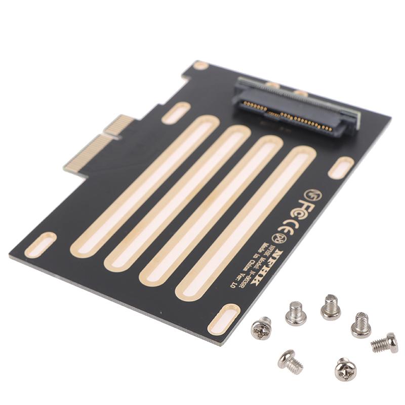 U.2 Sff-8639 To Pci-E X4 3.0 Riser Card Sff-8639 To Ssd Extension Adapter