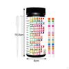 100Pcs Water Testing Set Test Strips for Pools Pond Chemistry Tub Aquarium