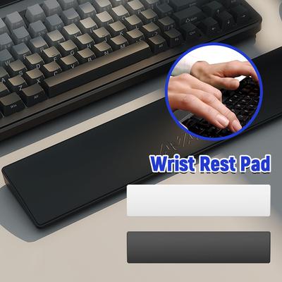 Herní klávesnice s 81 klávesami Podložka pod zápěstí Ergonomická opěrka dlaní Podpora zápěstí pro dlouhé hodiny práce, studia, hraní her