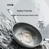 Sanhe Diamond Titanium Ceramic Non-stick Wok with Flat Bottom